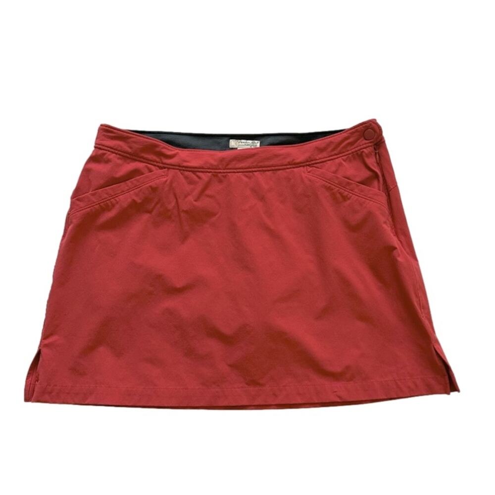 Gander Mountain Skort Burnt Orange Pockets Active Casual Skort Size 10R